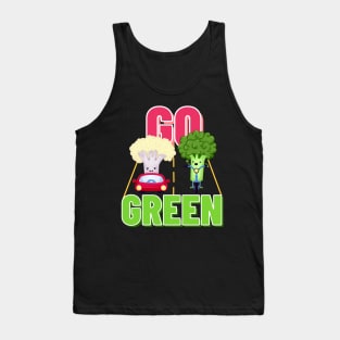 Go Green Broccoli Tank Top